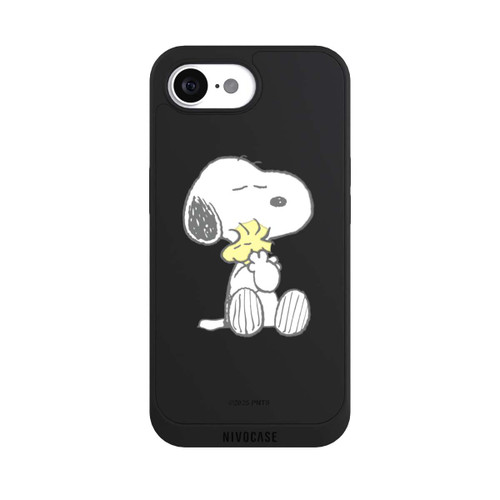 Apple iPhone 17e NIVOpure Snoopy And Woodstock Cuddling transparent