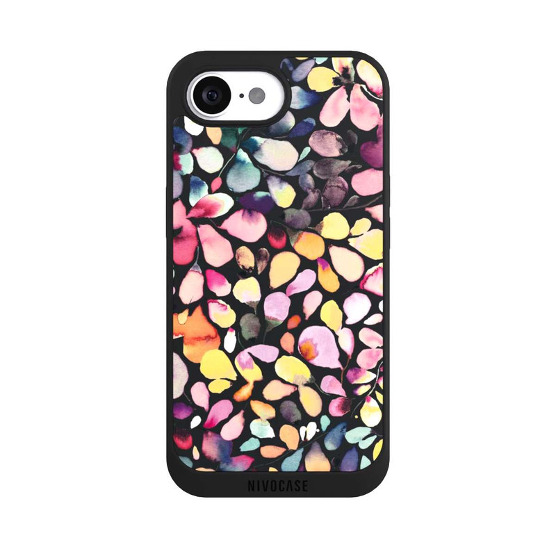 17 e NIVOpure Eucalyptus Watercolor Leaves Black