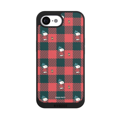 Apple iPhone 17e NIVOpure Peanuts Red Tartan Pattern