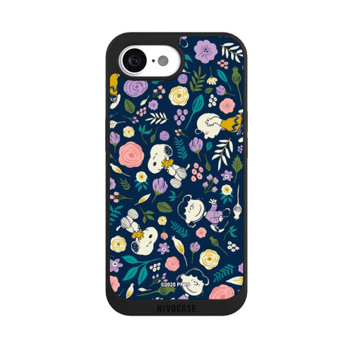 Apple iPhone 17e NIVOpure Peanuts Dark Flower Pattern