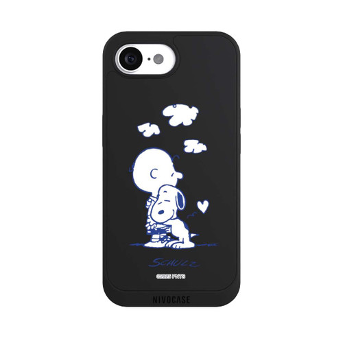 Apple iPhone 17e NIVOpure Peanuts Charlie Brown Snoopy Hug Transparent