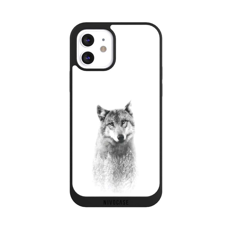iPhone 12 NIVOpure Le loup et la forêt