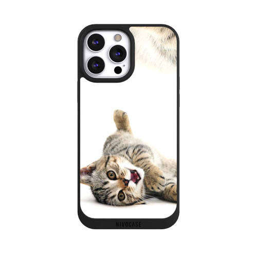 Apple iPhone 13 Pro Max NIVOpure Sich wälzende Katze