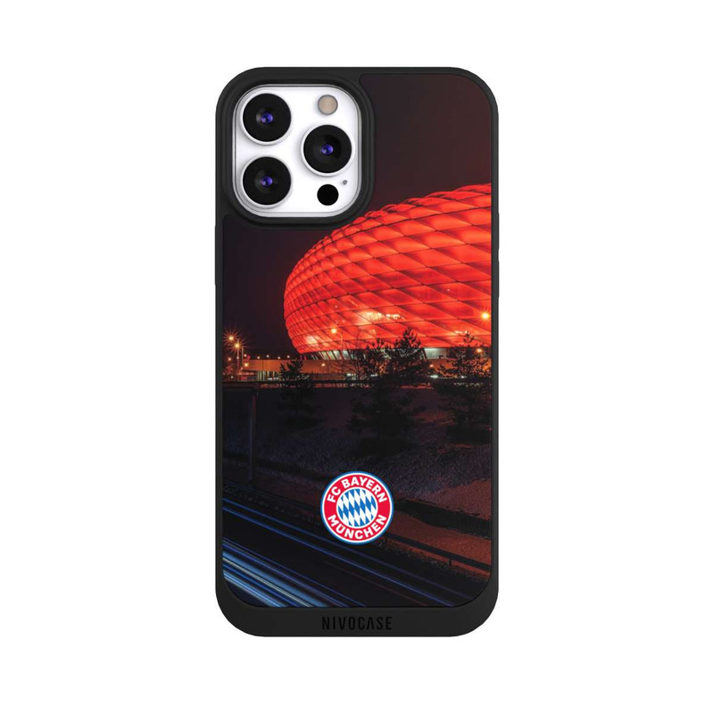 iPhone 13 Pro Max NIVOpure Allianz Arena bei Nacht FCB