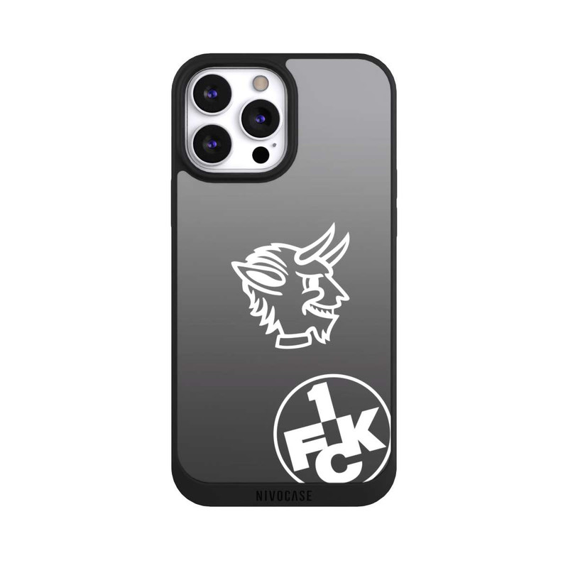 iPhone 13 Pro Max NIVOpure Teufelskopf FCK auf Schwarz