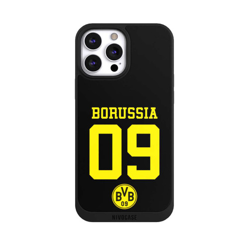 Apple iPhone 13 Pro Max NIVOpure Borussia 09 Schwarz - BVB