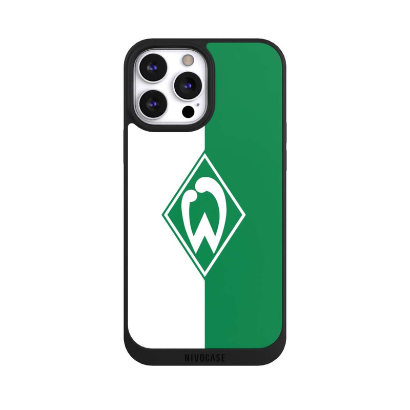 iPhone 13 Pro Max NIVOpure Weiß-Grün - Werder Bremen