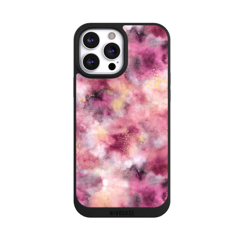 Apple iPhone 13 Pro Max NIVOpure Rauchiges Marmoraquarell rosa