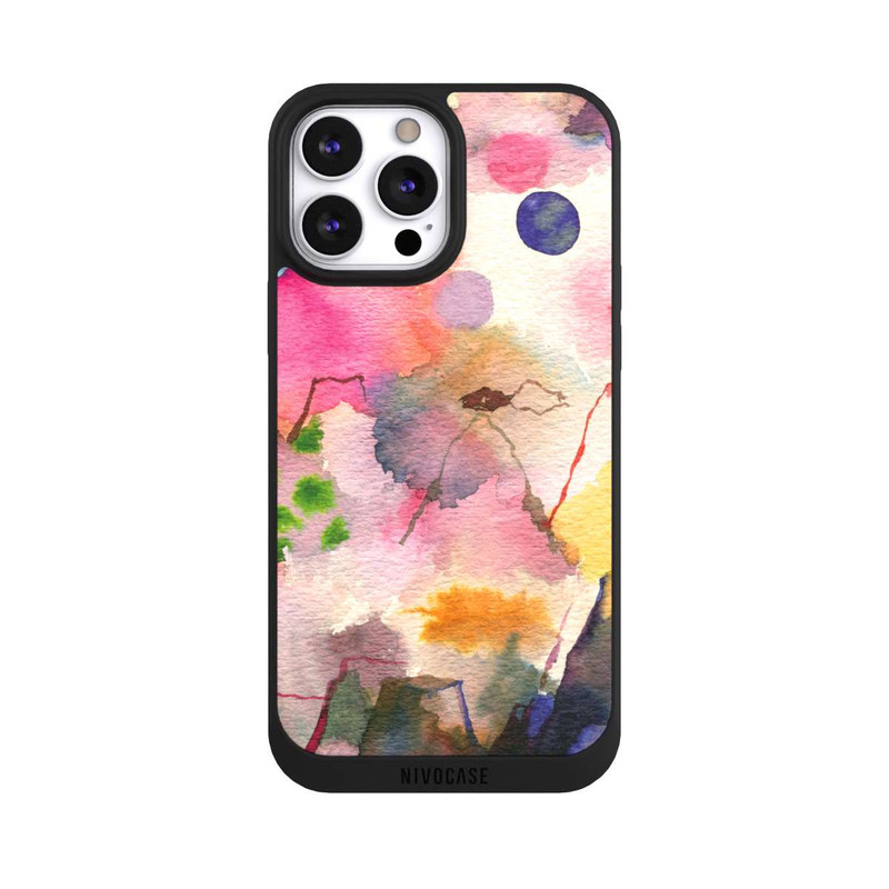 iPhone 13 Pro Max NIVOpure Watercolor Colorful Mountains