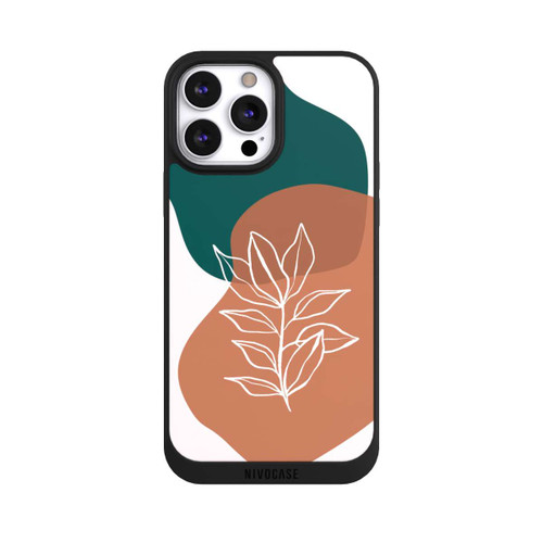 Apple iPhone 13 Pro Max NIVOpure Abstract Botanical Pattern 3
