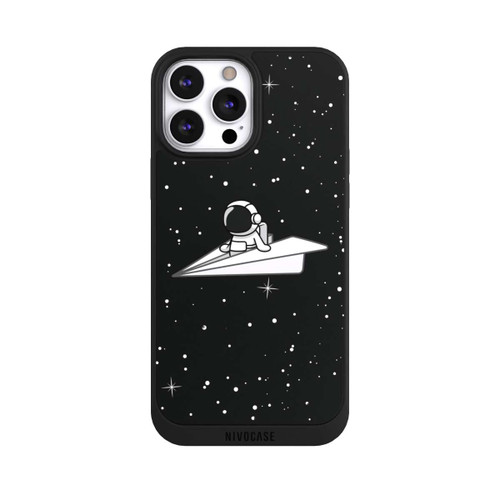 Apple iPhone 13 Pro Max NIVOpure Astronaut Paper Plane Comic