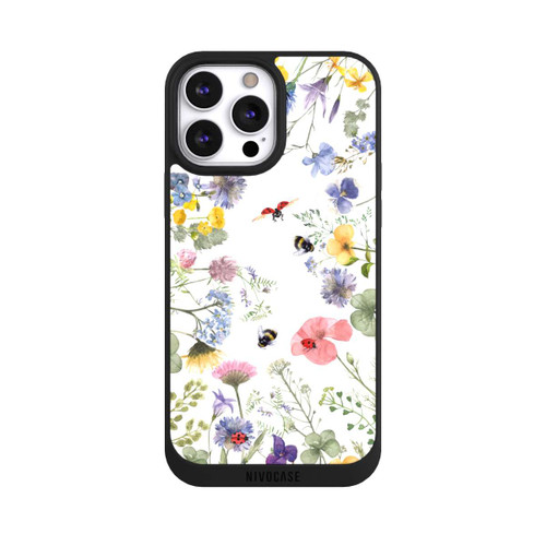 Apple iPhone 13 Pro Max NIVOpure Bunte Frühlingsblumen und Bienen