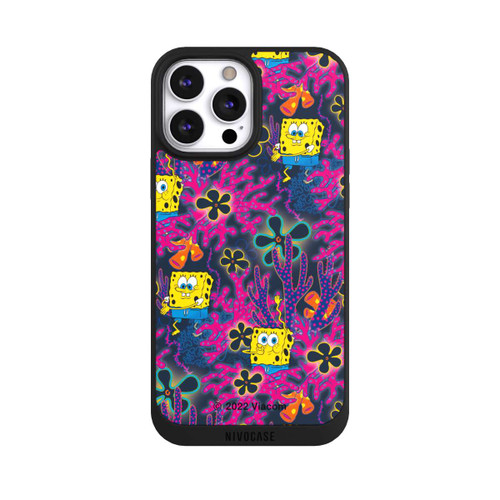 Apple iPhone 13 Pro Max NIVOpure Spongebob - Coral Muster