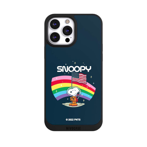 Apple iPhone 13 Pro Max NIVOpure Snoopy Weltraumreisender Regenbogen