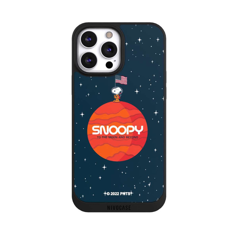iPhone 13 Pro Max NIVOpure Snoopy Weltraumreisender Orange