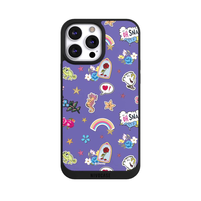 iPhone 13 Pro Max NIVOpure Princess Pattern Purple Disney Princess
