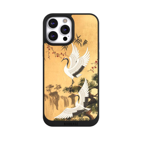 Apple iPhone 13 Pro Max NIVOpure Cranes Gold Japan 2