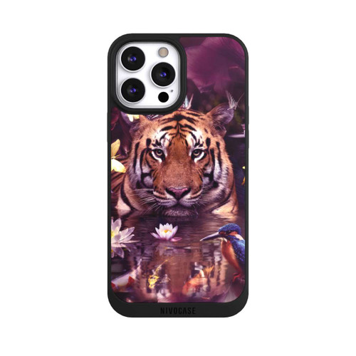 Apple iPhone 13 Pro Max NIVOpure Tiger flower frame
