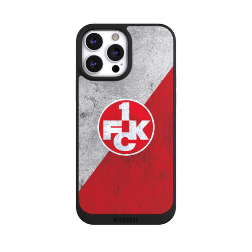 Apple iPhone 13 Pro Max NIVOpure 1.FC Kaiserslautern-Beton Logo red