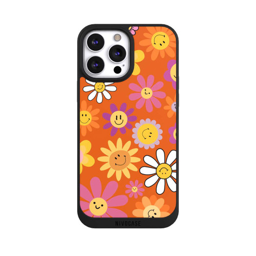 Apple iPhone 13 Pro Max NIVOpure Smiles Orange Flowers