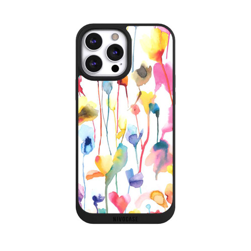 Apple iPhone 13 Pro Max NIVOpure Aquarell Wildblumen bunt