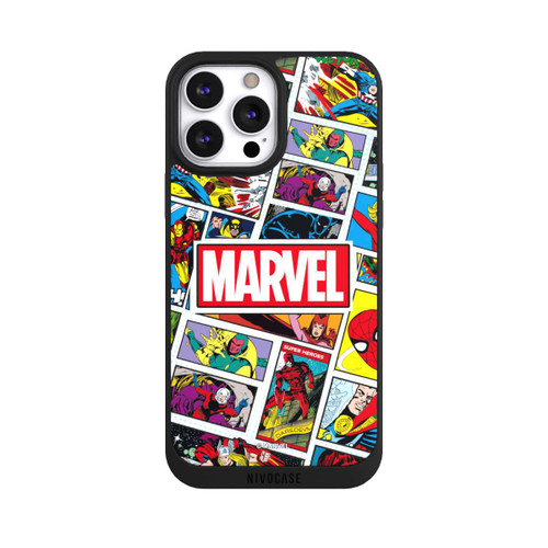 Apple iPhone 13 Pro Max NIVOpure Marvel Comic Pattern