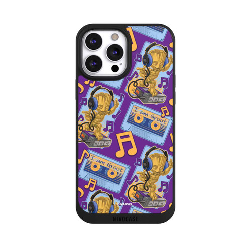 Apple iPhone 13 Pro Max NIVOpure Groot Comic Headphones Guardians of the Galaxy