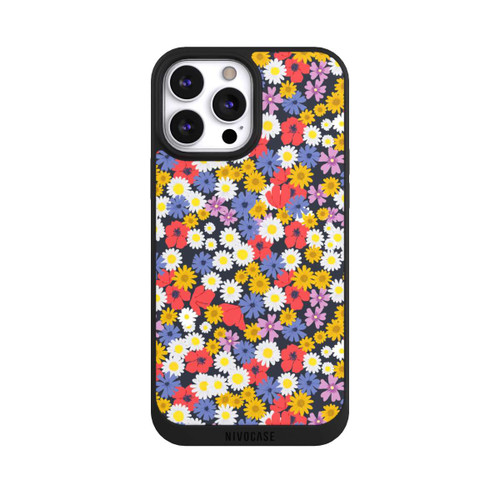 Apple iPhone 13 Pro Max NIVOpure Wildblumen-Muster