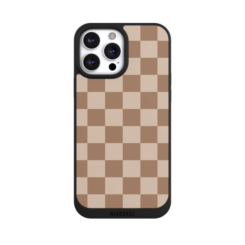 iPhone 13 Pro Max NIVOpure Braun Karo