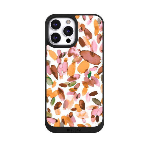 Apple iPhone 13 Pro Max NIVOpure Watercolor Petal Stains Orange