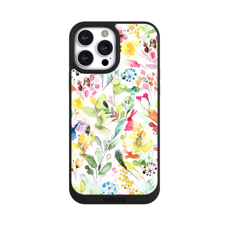 iPhone 13 Pro Max NIVOpure Wild Flowers Meadow Pink