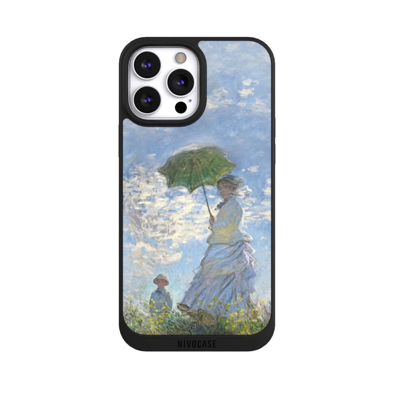 iPhone 13 Pro Max NIVOpure Frau mit Sonnenschirm - Monet