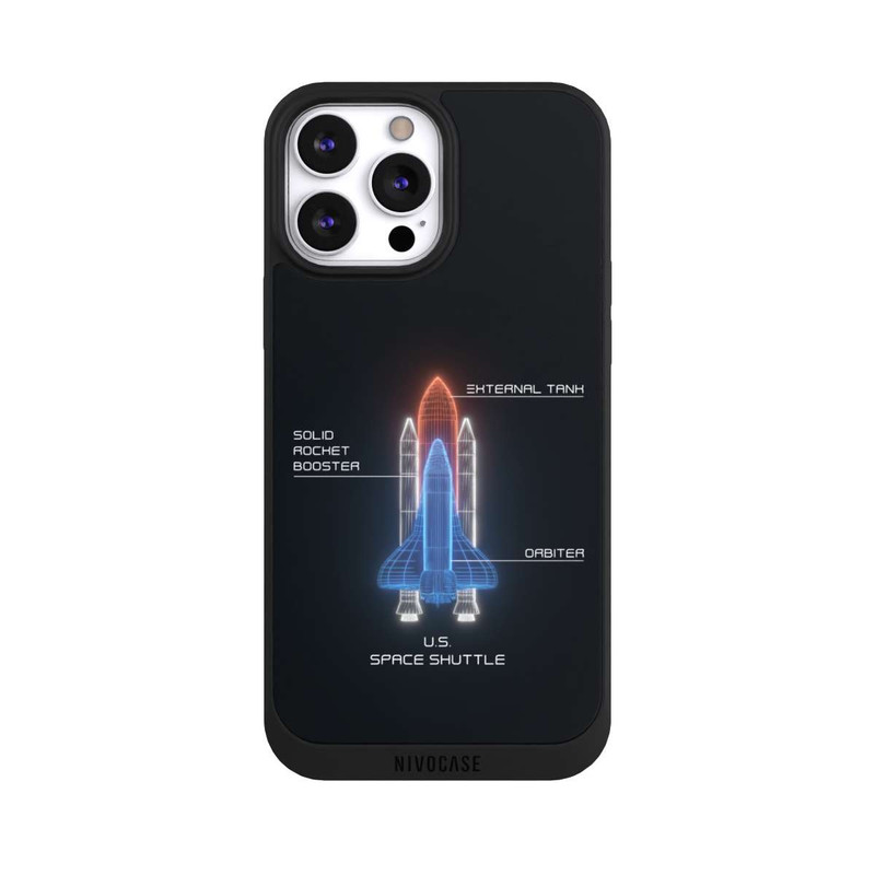 iPhone 13 Pro Max NIVOpure Space Shuttle Drahtmodell