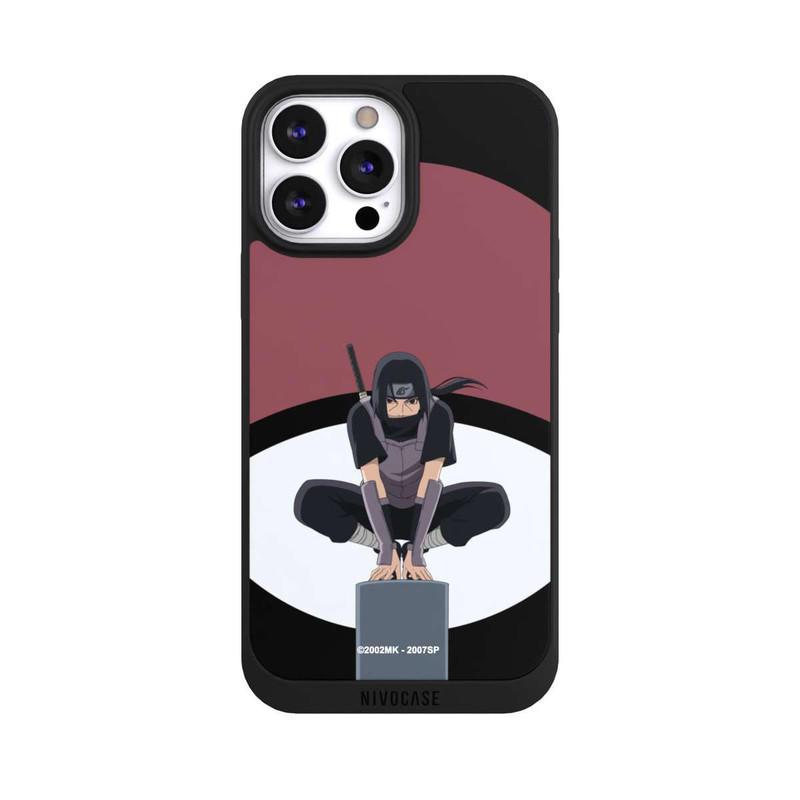 iPhone 13 Pro Max NIVOpure Itachi Uchiha Symbol schwarz
