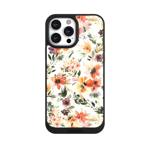 Apple iPhone 13 Pro Max NIVOpure Summer Artistic Flowers Ivory