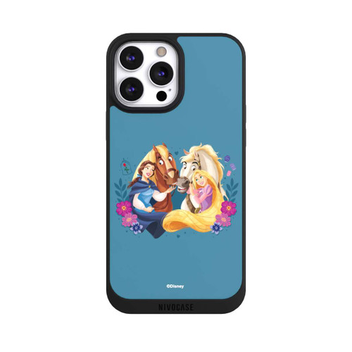Apple iPhone 13 Pro Max NIVOpure Disney Prinzessinnen Belle and Rapunzel mit Pferden