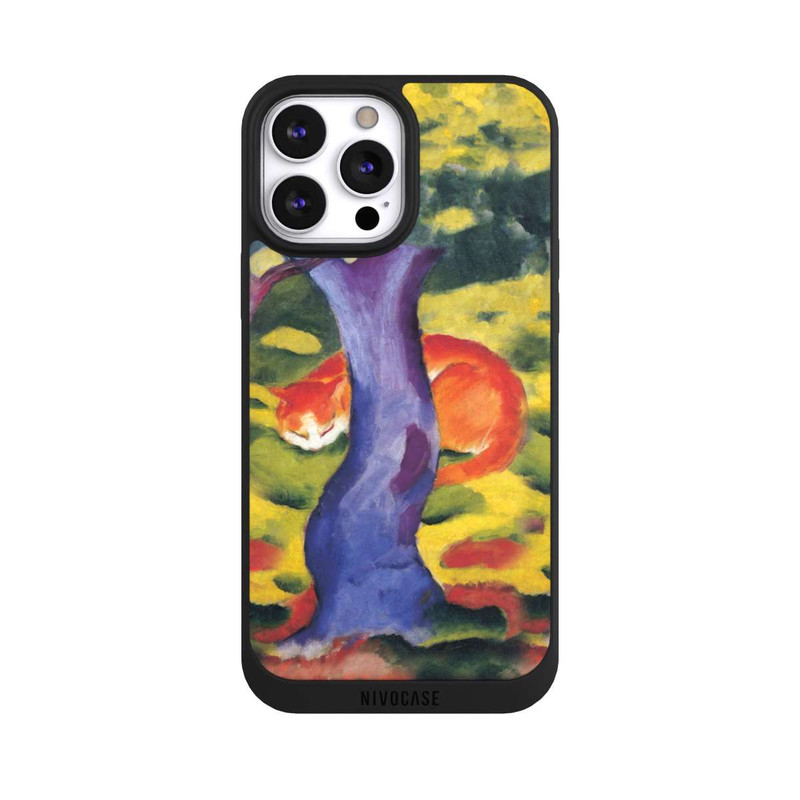 iPhone 13 Pro Max NIVOpure Katze hinter Einem Baum von Franz Marc