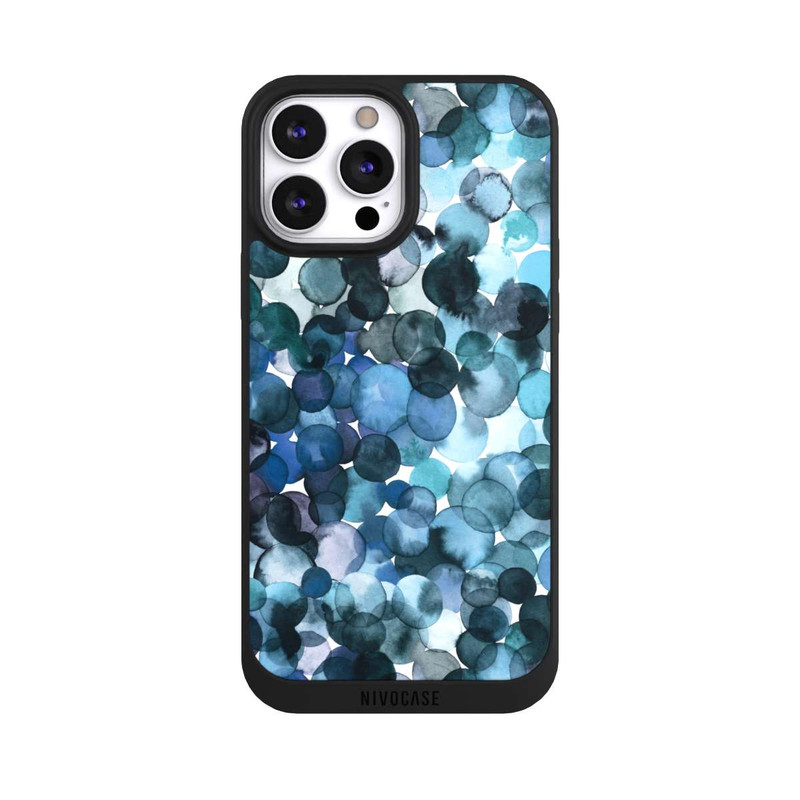 iPhone 13 Pro Max NIVOpure Blätterzauber Blau