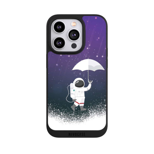 Apple iPhone 14 Pro NIVOpure Astronaute Sous une Pluie d'Astéroïdes