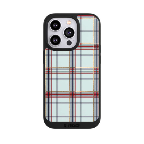 Apple iPhone 14 Pro NIVOpure Tartan Bleu
