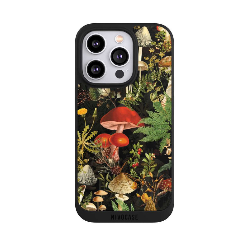 iPhone 14 Pro NIVOpure Verschiedene Pilze Im Wald