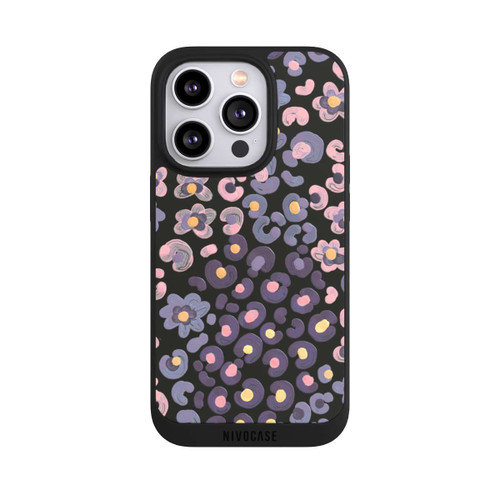Apple iPhone 14 Pro NIVOpure Peau d'animal avec fleurs