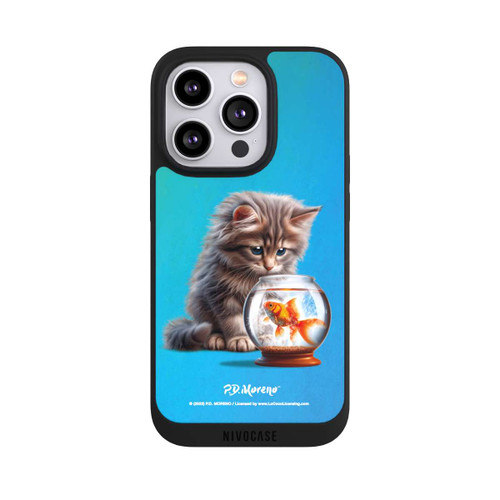 Apple iPhone 14 Pro NIVOpure Cat And Gold Fish