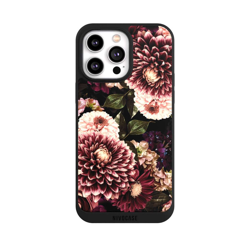 iPhone 14 Pro Max NIVOpure Belles fleurs roses vintage