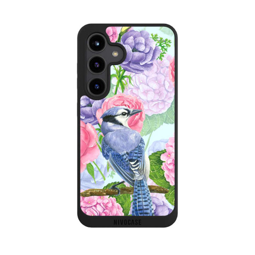Samsung Galaxy S24 NIVOpure Blue Jay &amp; Flowers