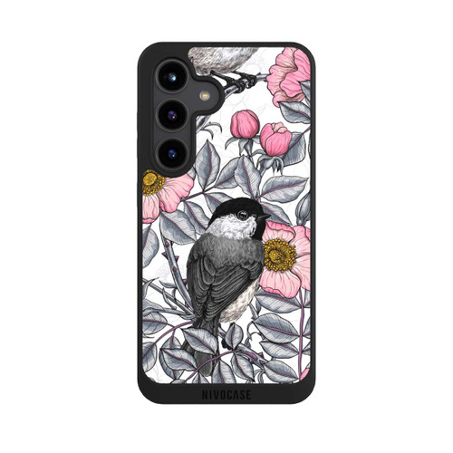 Samsung Galaxy S24 NIVOpure Chickadees and Wild Rose