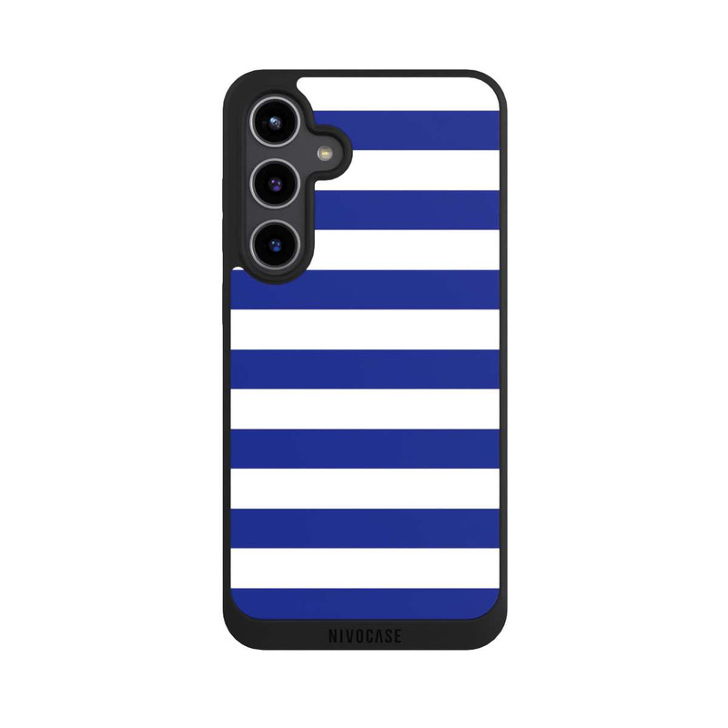 Galaxy S24 + NIVOpure Sailorstripes Blue