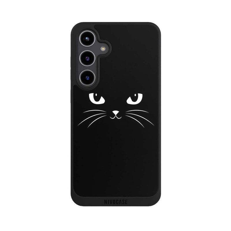Galaxy S24 + NIVOpure Chaton Noir