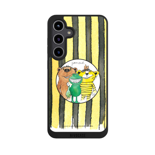 Samsung Galaxy S24+ NIVOpure Petit Tigre et Petit Ours avec Rayures