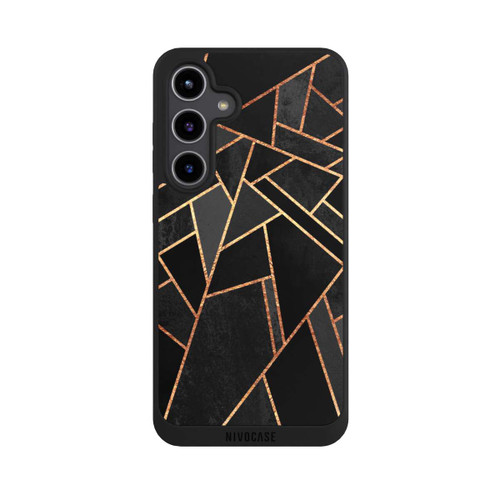 Samsung Galaxy S24+ NIVOpure Black Night Gold Print